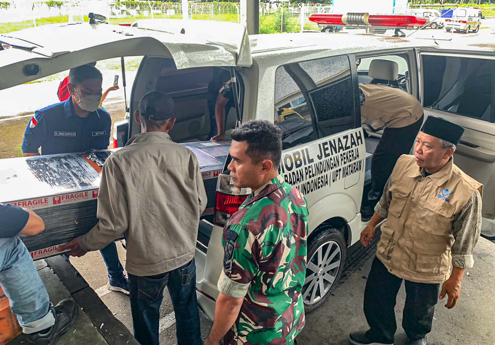 BP3MI NTB Fasilitasi Pemulangan 3 Jenazah PMI Korban Kecelakaan Kerja Di Malaysia