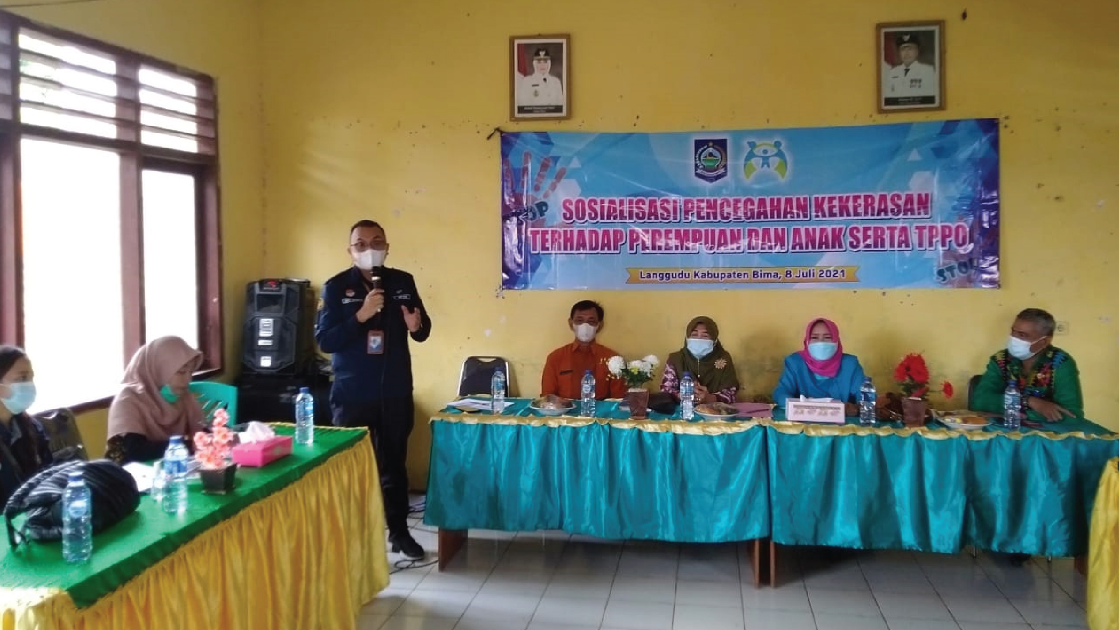 Cegah TPPO, UPT BP2MI Mataram dan DP3AP2KB Provinsi NTB Lakukan Sosialisasi di Kabupaten Bima