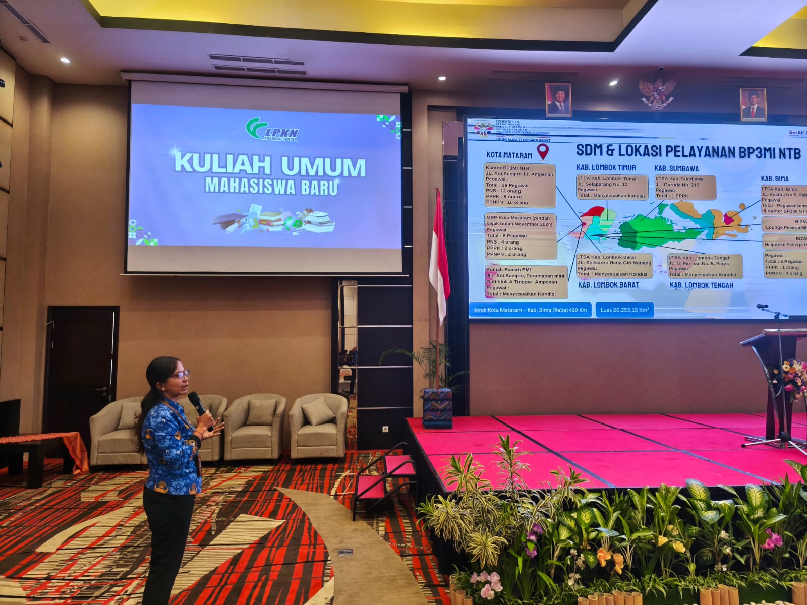 BP3MI NTB Berikan Kuliah Umum Mahasiswa Baru LPKN