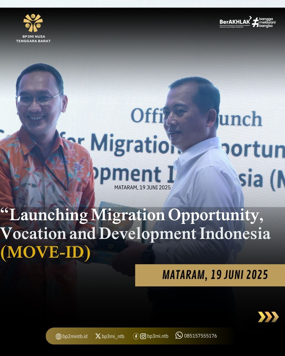 Gubernur NTB Tegaskan Pentingnya Layanan Informasi Bagi CPMI