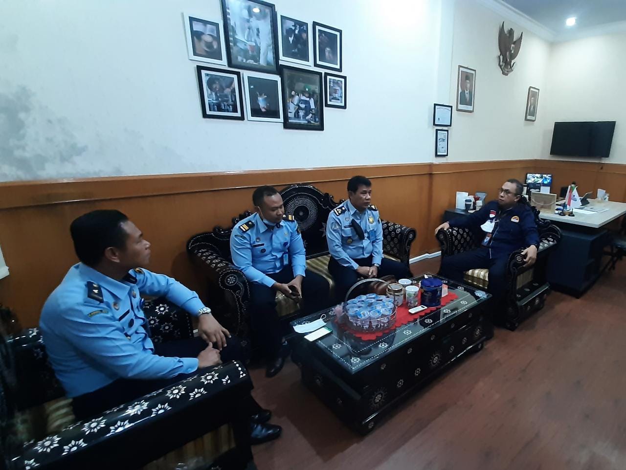 UPT BP2MI Wilayah NTB Menerima Kunjungan Kanwil Kumham NTB