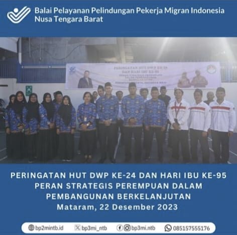 BP3MI Nusa Tenggara Barat gelar Upacara Peringatan HUT DWP dan Hari Ibu