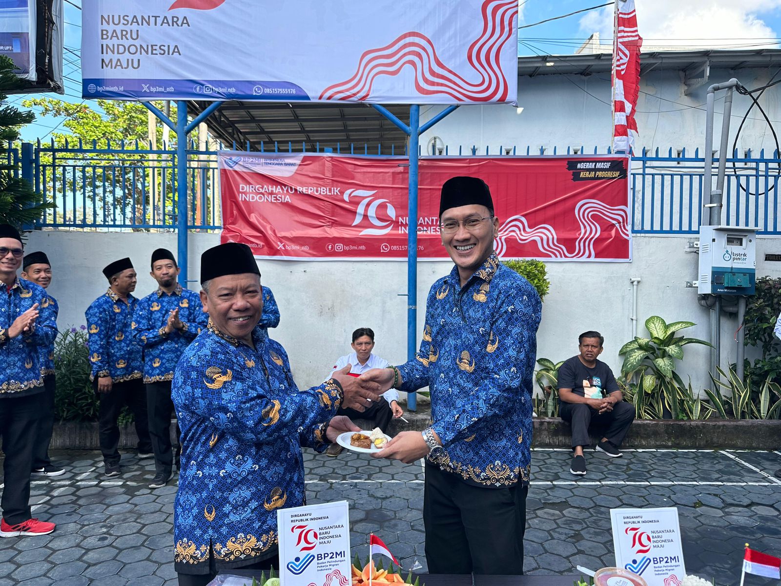 BP3MI NTB Menggelar Upacara Peringatan HUT RI ke 79