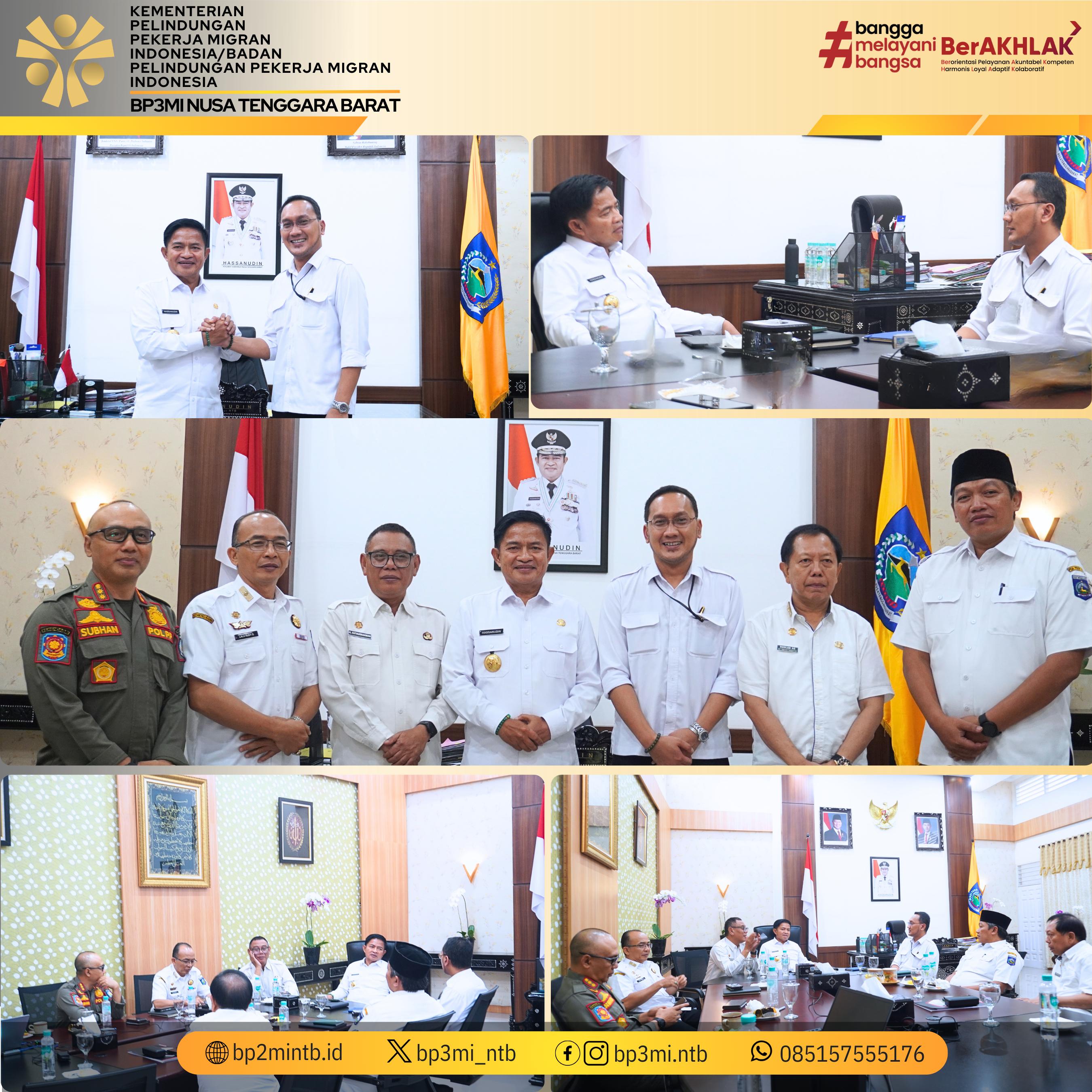 BP3MI NTB Bertemu PJ Gubernur NTB, Bahas Rencana Kunjungan Kerja Menteri P2MI