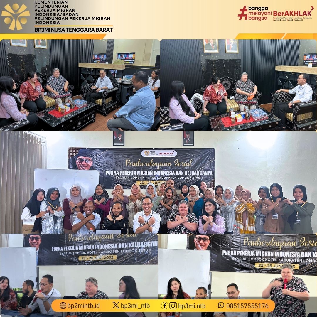 BP3MI NTB Terima Kunjungan ZME Project Manager for Indonesia and Jordania dan GIZ