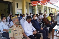 UPT BP2MI Wilayah NTB berpartisipasi dalam kegiatan pembukaan Hari Keselamatan dan Kesehatan Kerja (K3)