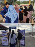 SEMARAK RAMADHAN BP3MI NUSA TENGGARA BARAT  BERBAGI TAKJIL SEKALIGUS SOSIALISASIKAN  PELUANG KERJA DILUAR NEGERI