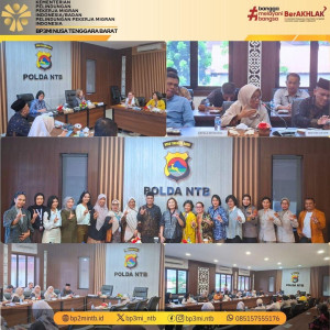 BP3MI NTB Dukung Polda NTB Meraih Penghargaan Male Awards in Support of UN